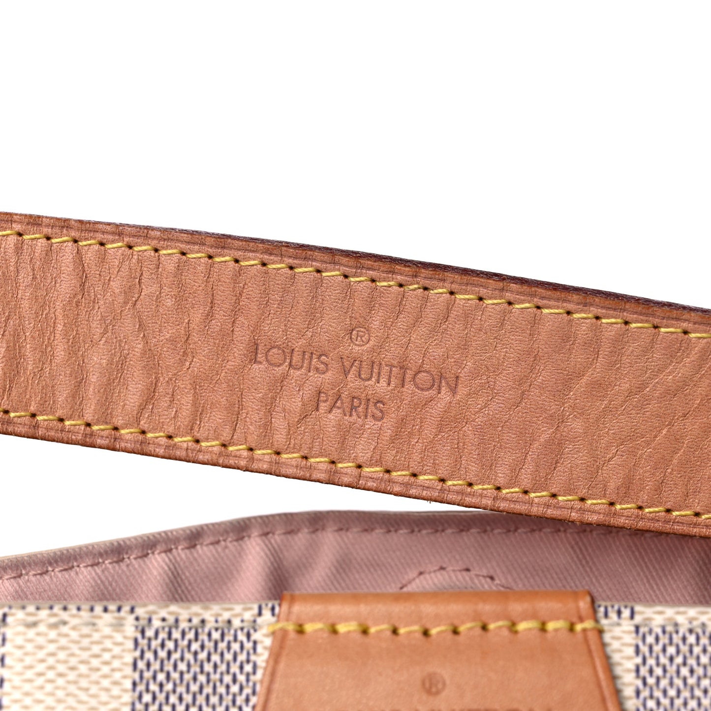 Damier Azur Graceful MM Rose Ballerine