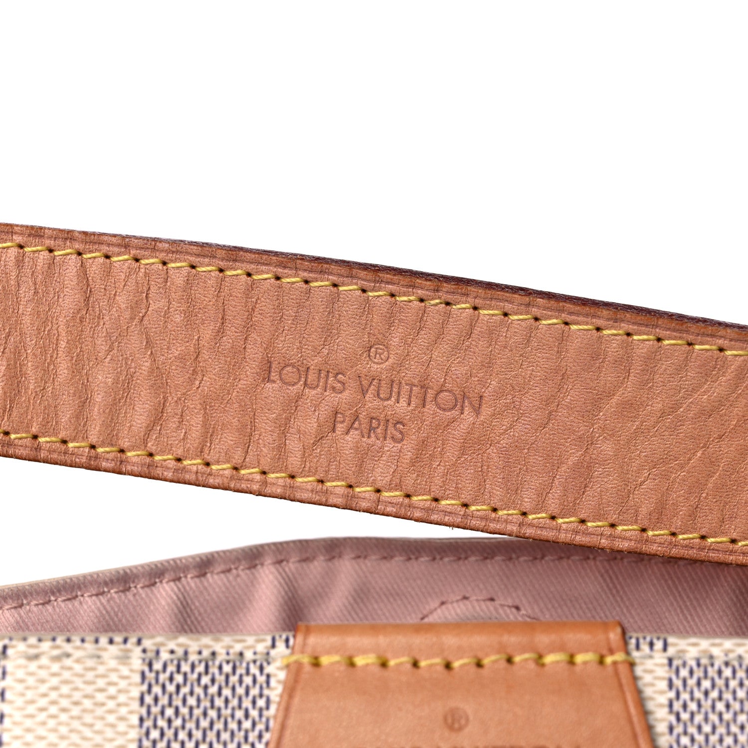 Louis Vuitton Damier Azur Graceful MM Rose Ballerine 15 of 16