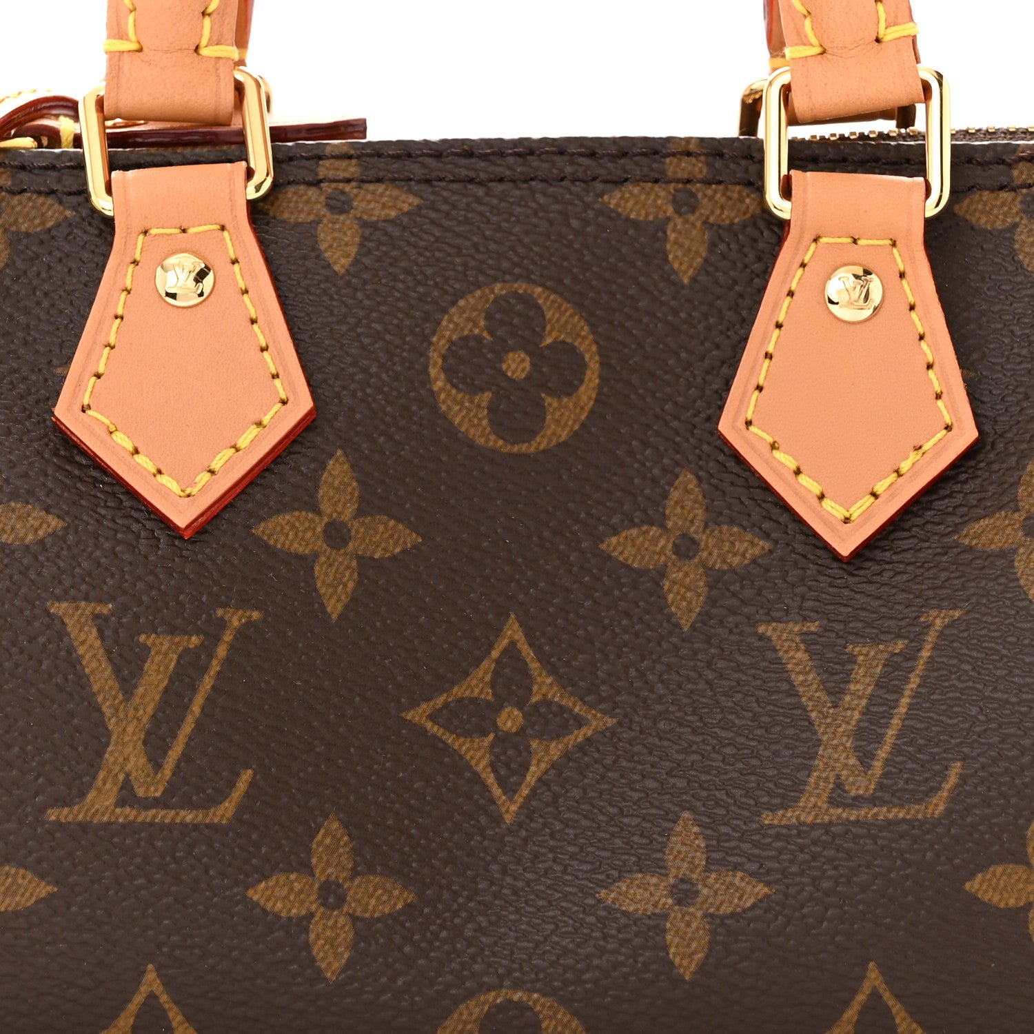 Louis Vuitton LOUIS VUITTON Monogram Nano Speedy Bandouliere 9 of 10