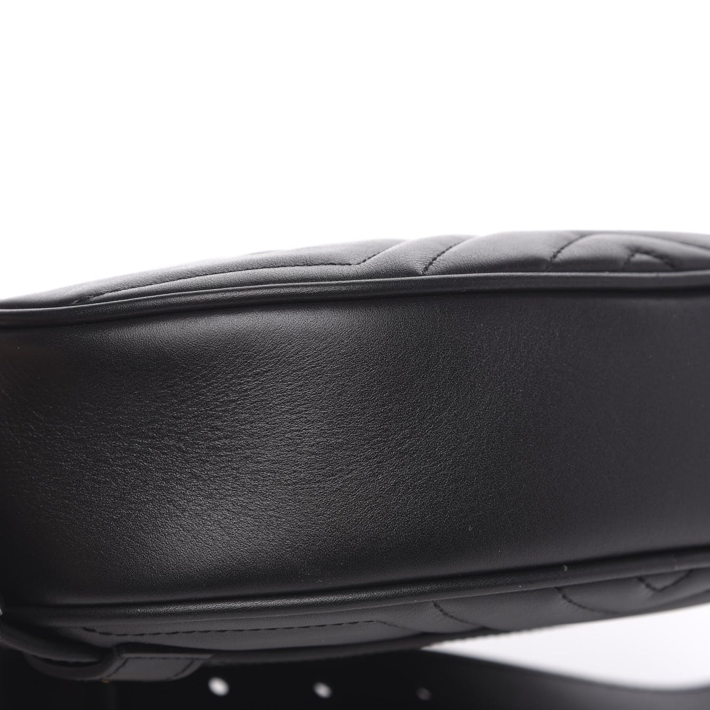 Calfskin Matelasse GG Marmont Belt Bag 75 30 Black