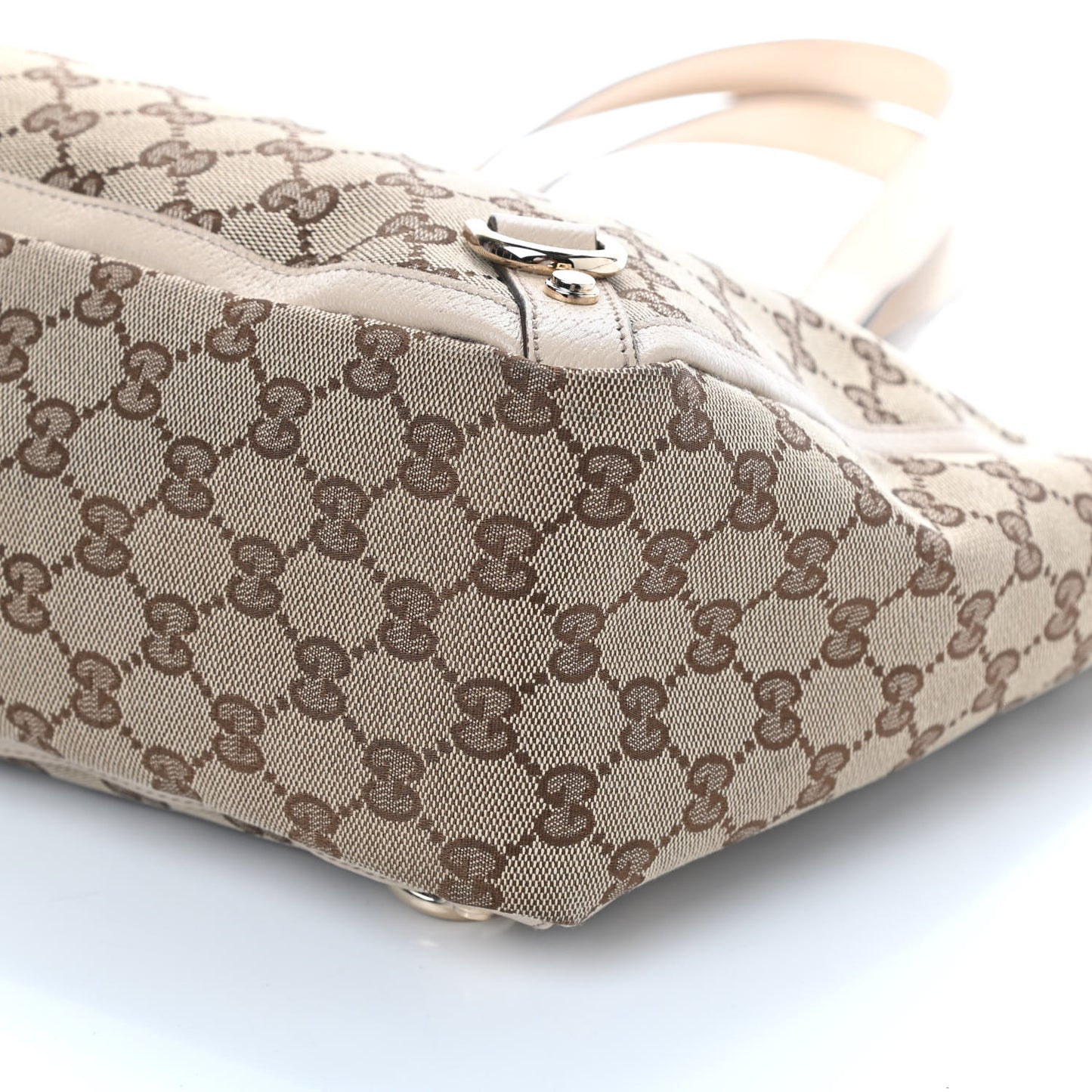 Monogram Large Abbey Tote Off White