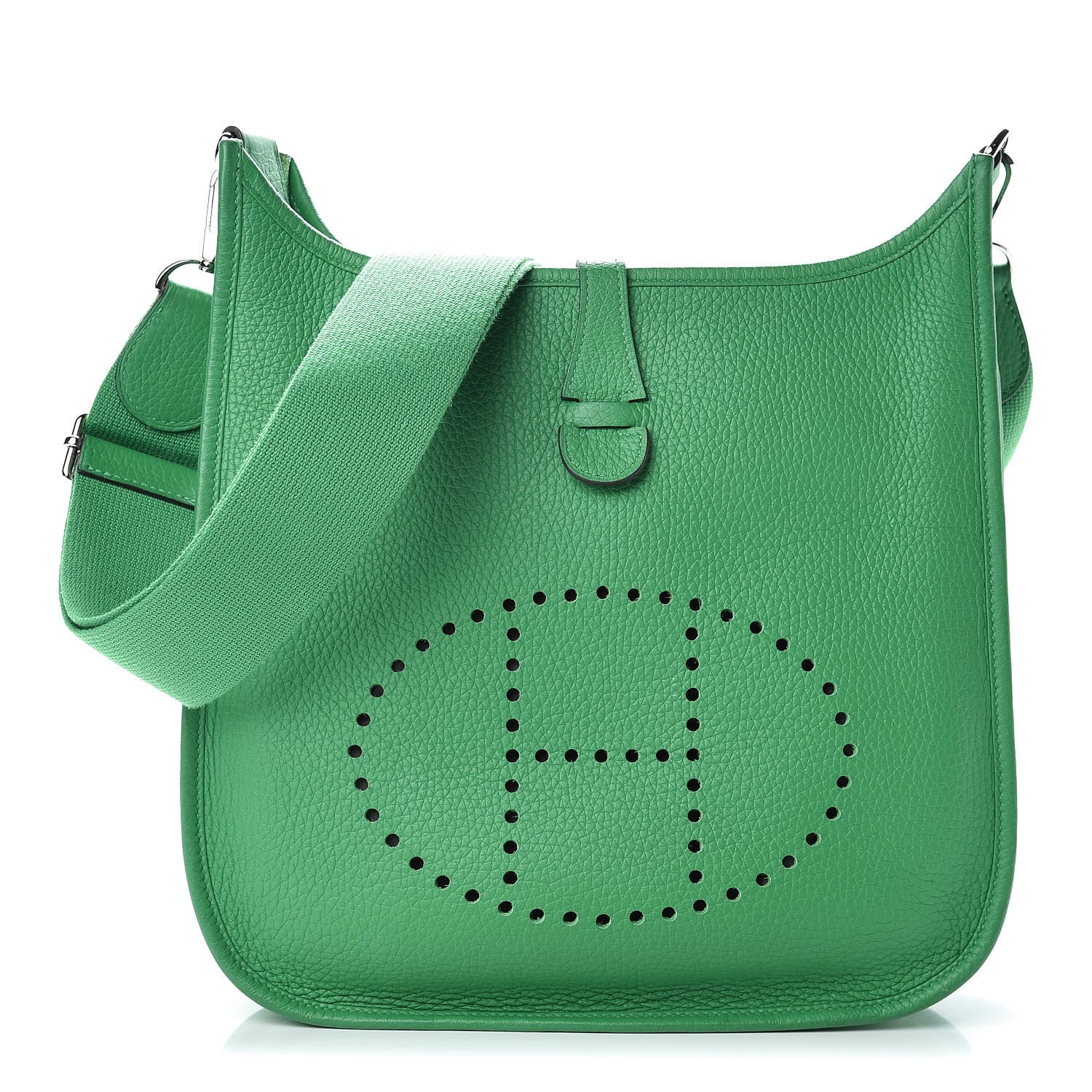 Hermes Taurillon Clemence Evelyne III PM Bambou 1 of 15