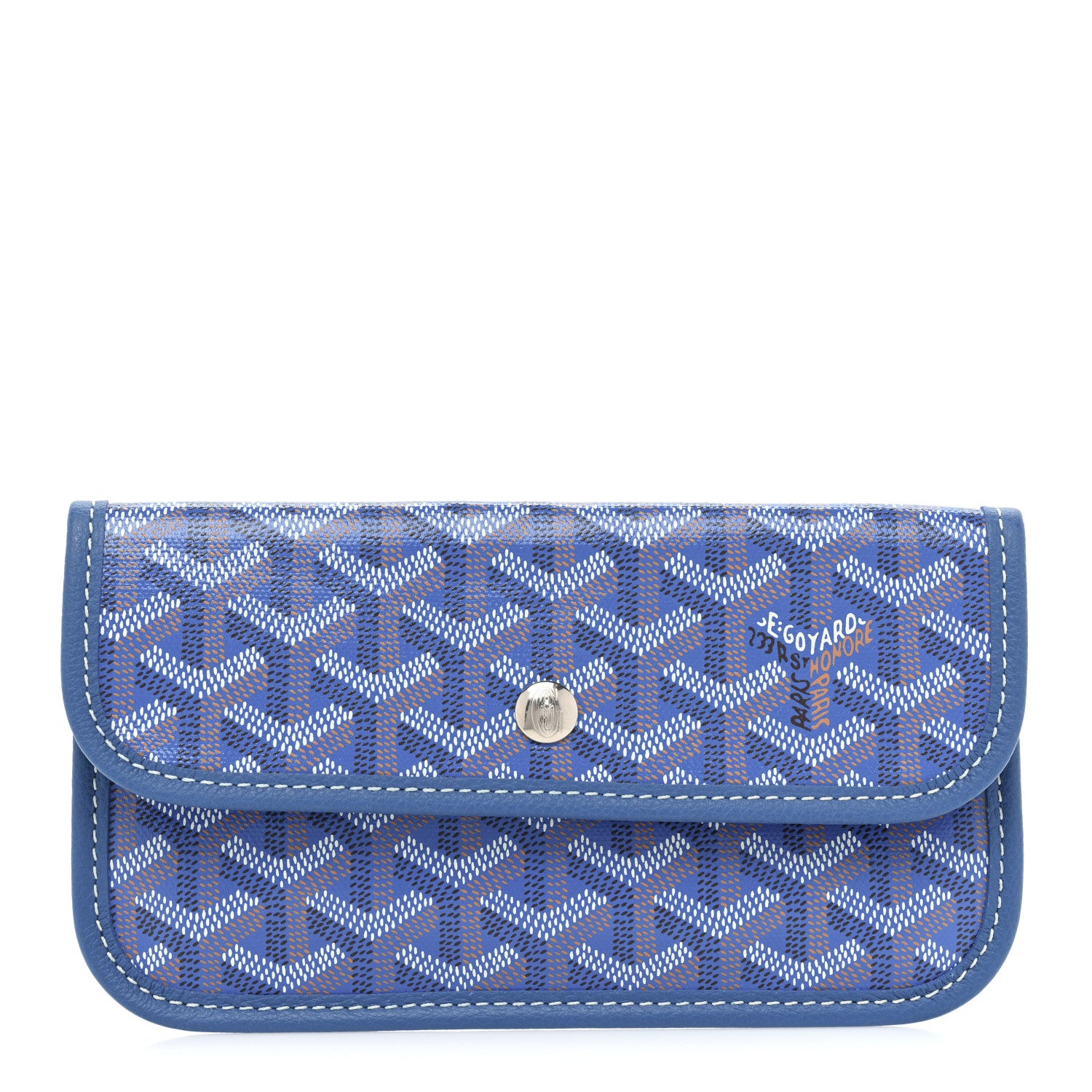 Goyard Goyardine Pouch Sky Blue 1 of 9