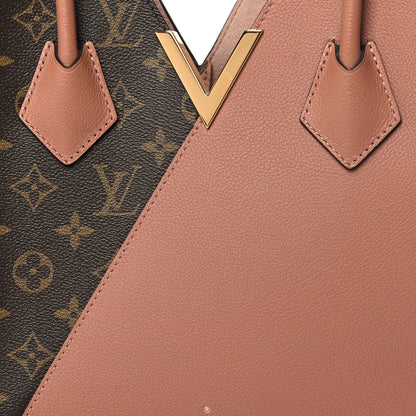 Louis Vuitton Calfskin Monogram Kimono Tote Bois de Rose 7 of 9
