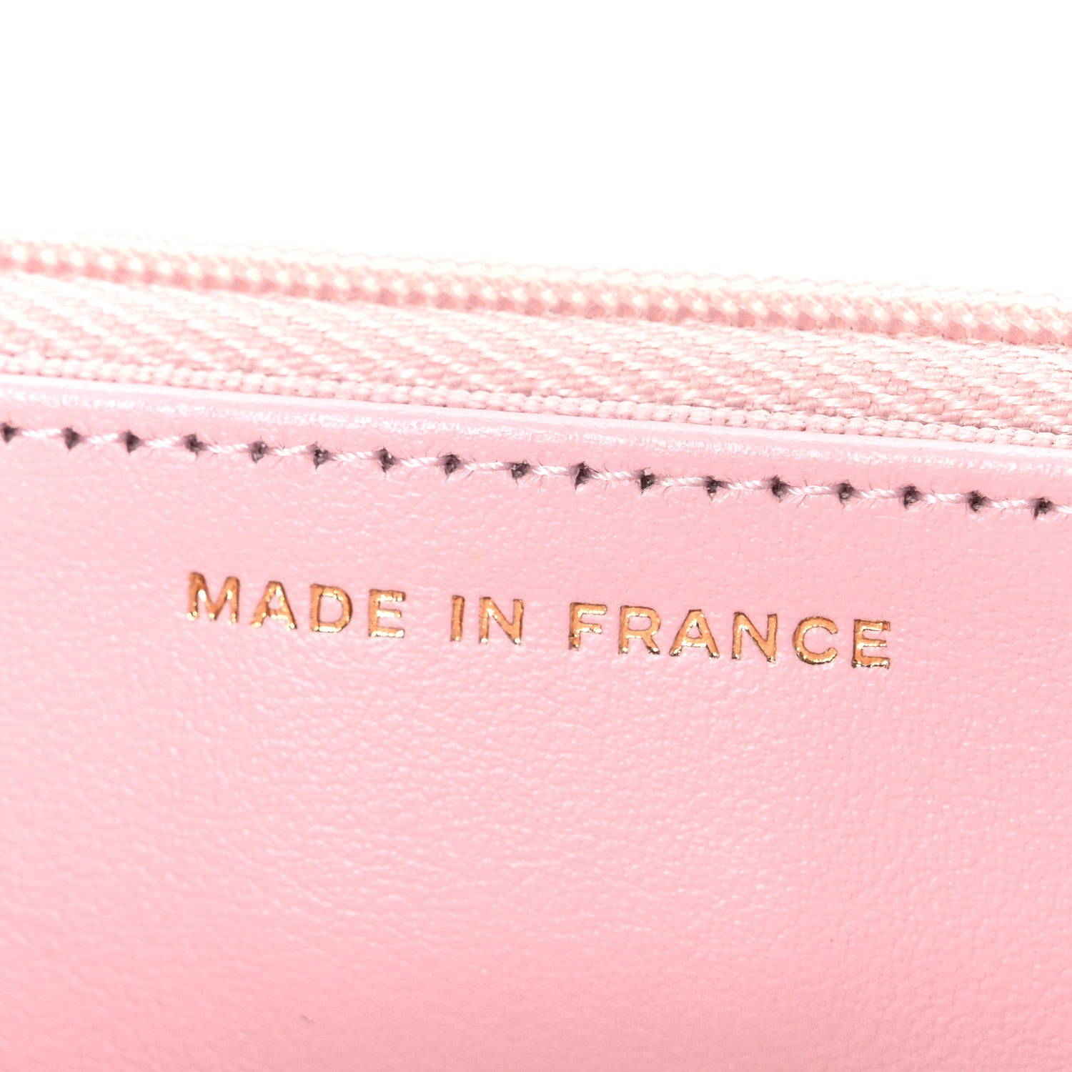 Chanel Caviar Quilted Wallet on Chain WOC Light Pink 7 of 12