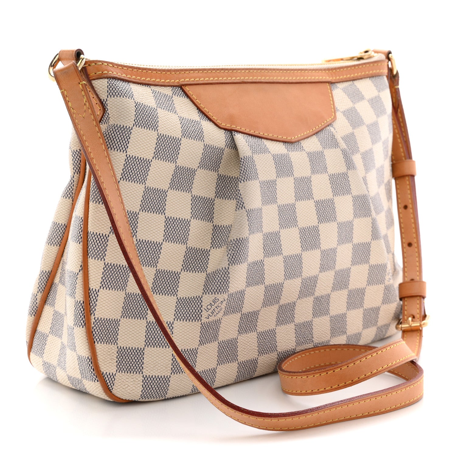 Louis Vuitton Damier Azur Siracusa PM 3 of 12