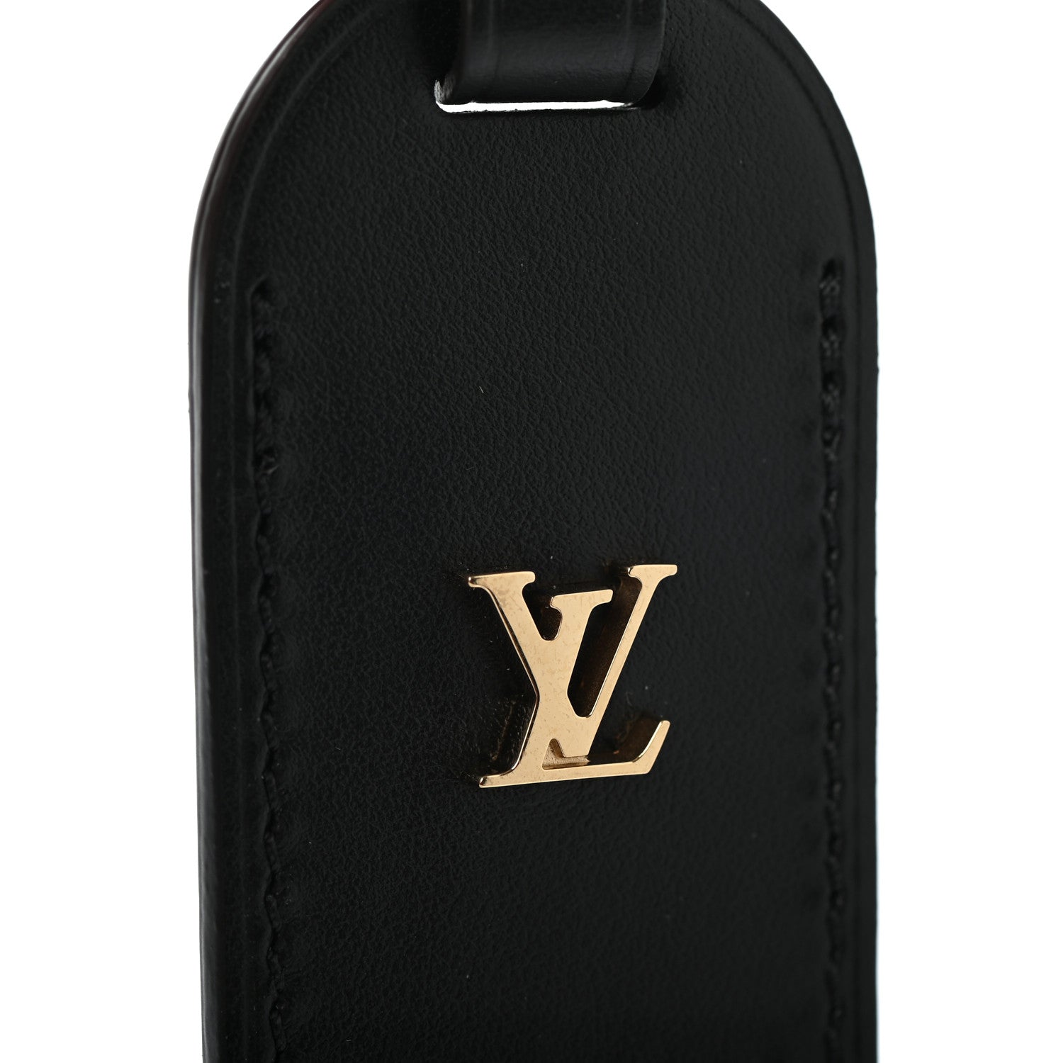 Louis Vuitton Calfskin Odeon Bag Charm Black 3 of 5