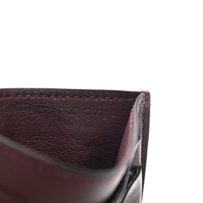 Hermes Swift Citizen Twill Card Case Prune 7 of 8