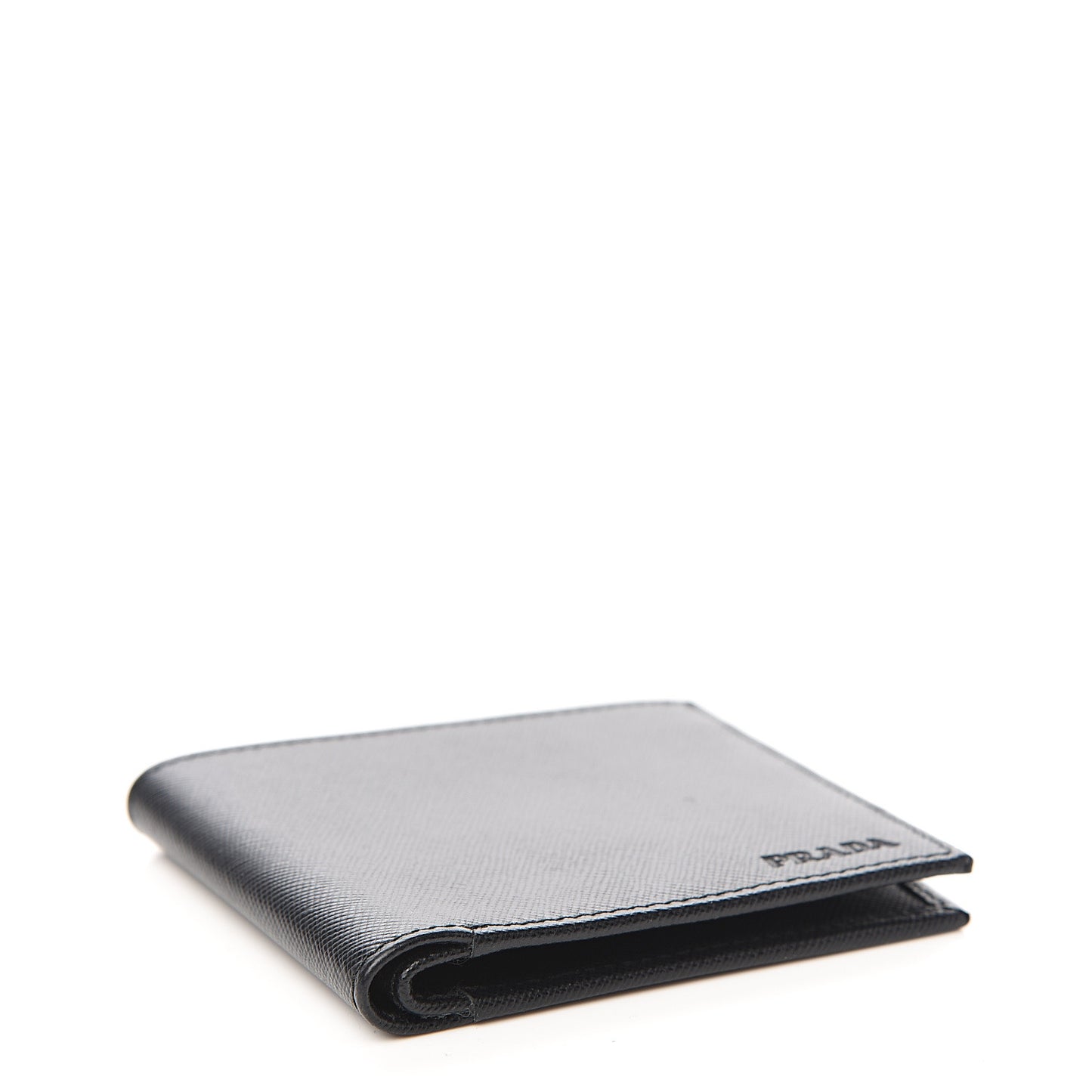 Saffiano Bi-Fold Wallet Black