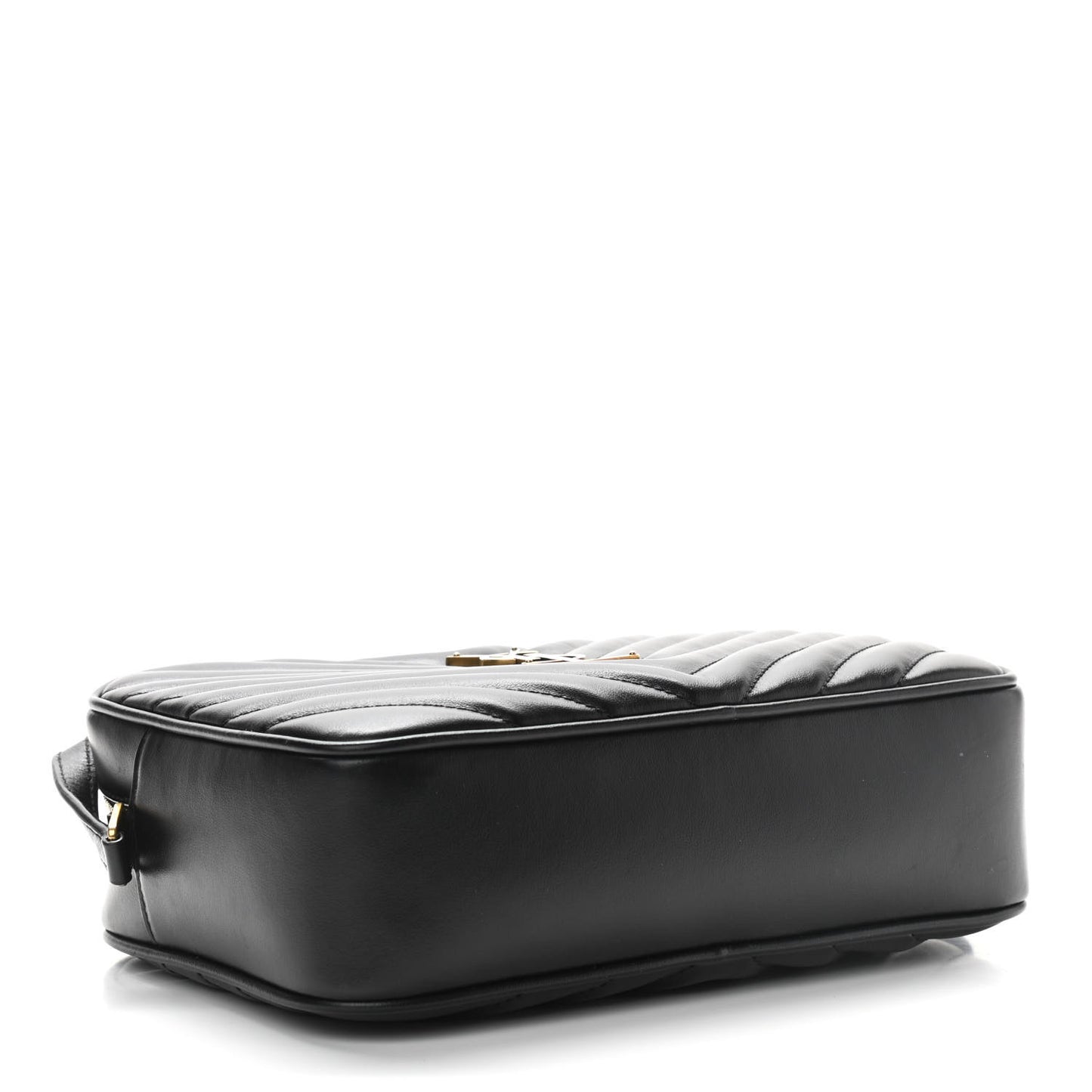 Calfskin Matelasse Monogram Lou Camera Bag Black