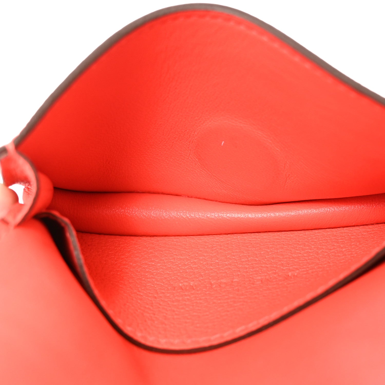 Hermes Togo Dogon Card Case Capucine 5 of 7