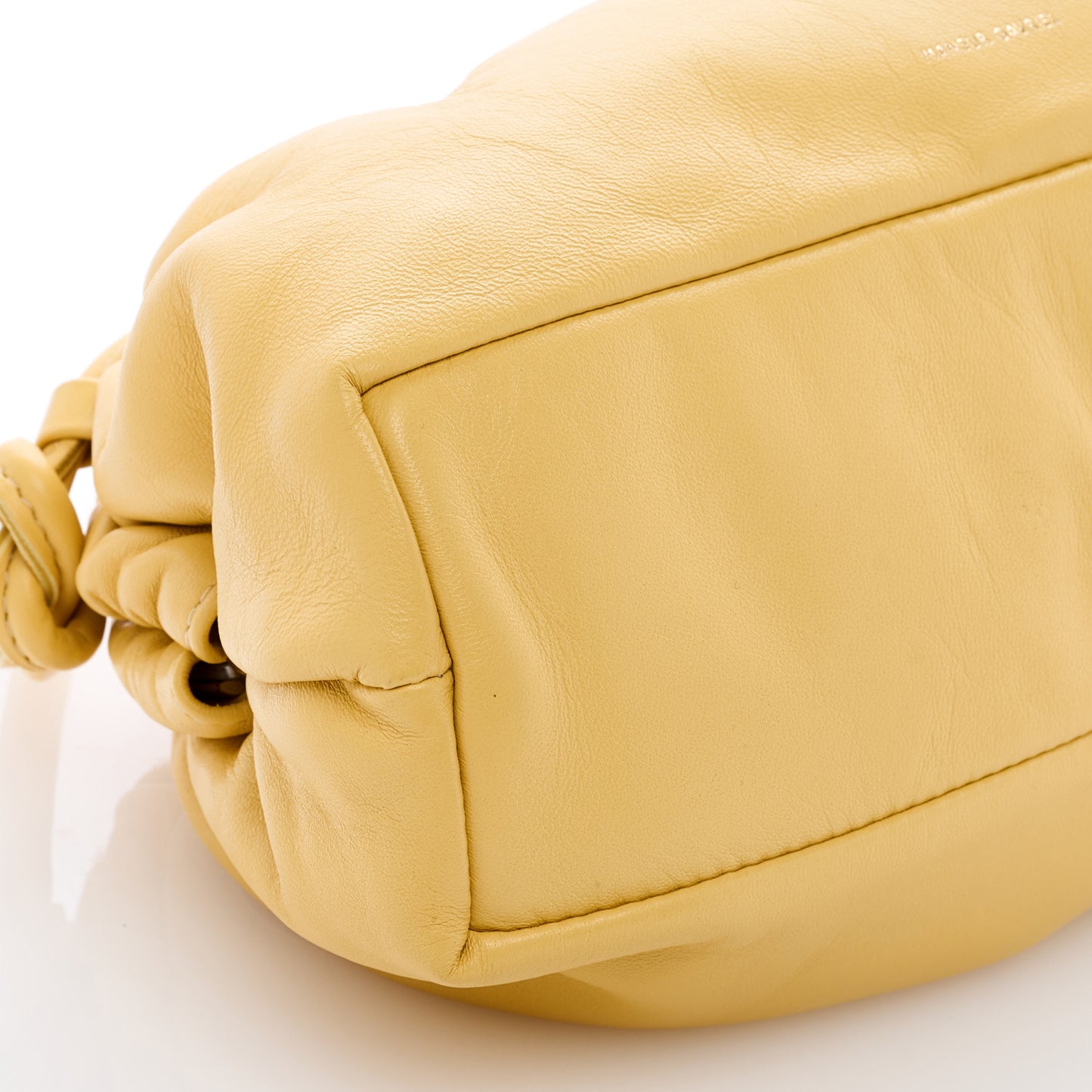 Lambskin Mini Cloud Clutch Spiga