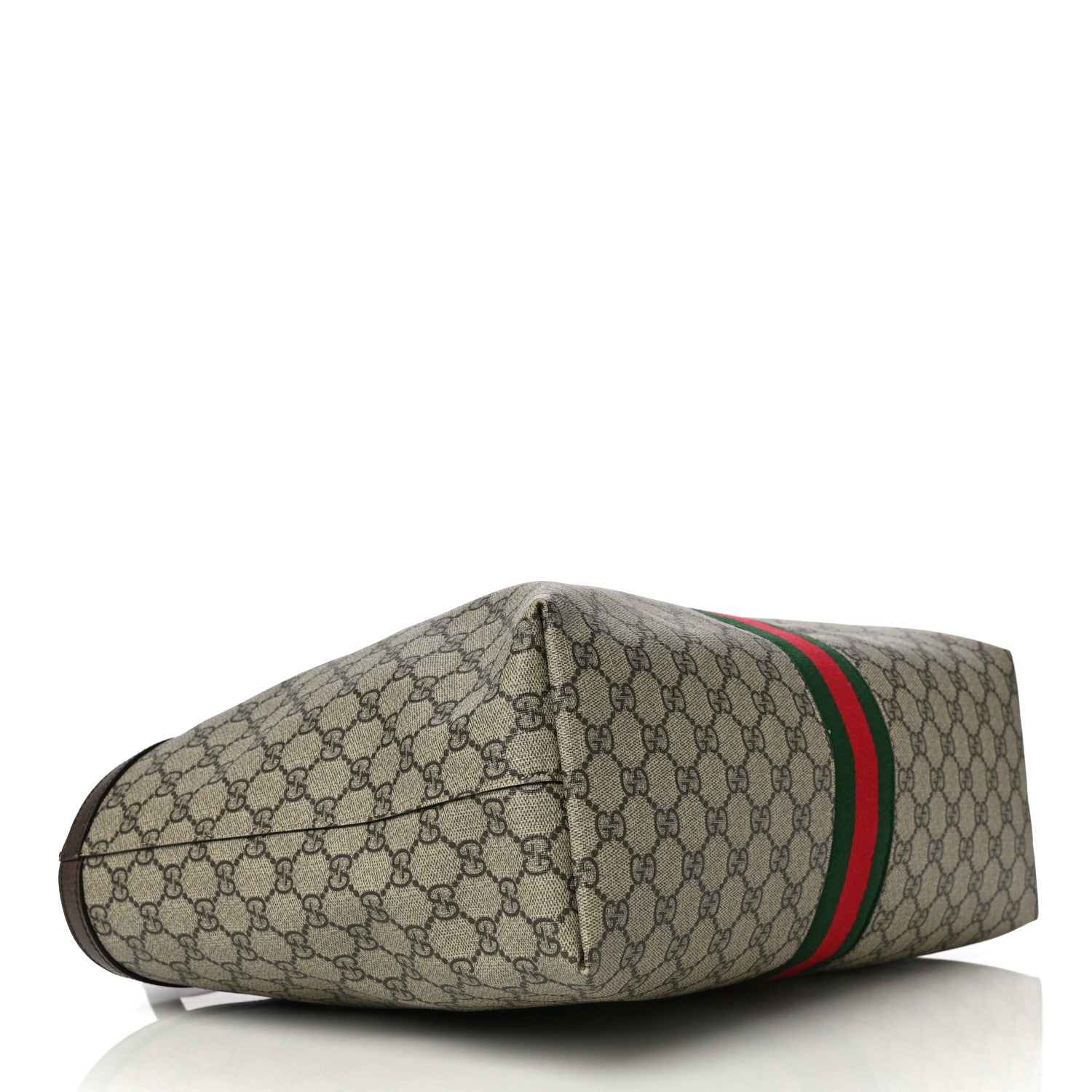 Gucci GG Supreme Monogram Medium Ophidia Shopping Tote Brown 4 of 13