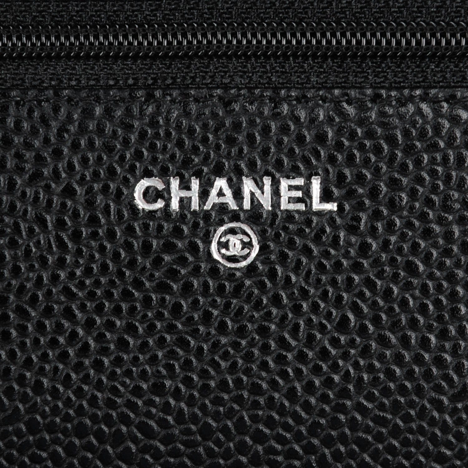 Chanel Caviar Quilted Wallet On Chain WOC Black 6 of 8