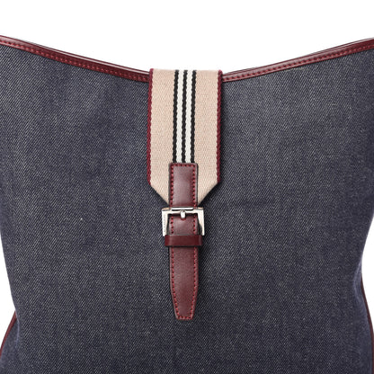 Burberry Denim Hobo Shoulder Bag Blue 10 of 10