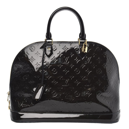 Louis Vuitton Vernis Alma GM Blue Infini 1 of 11