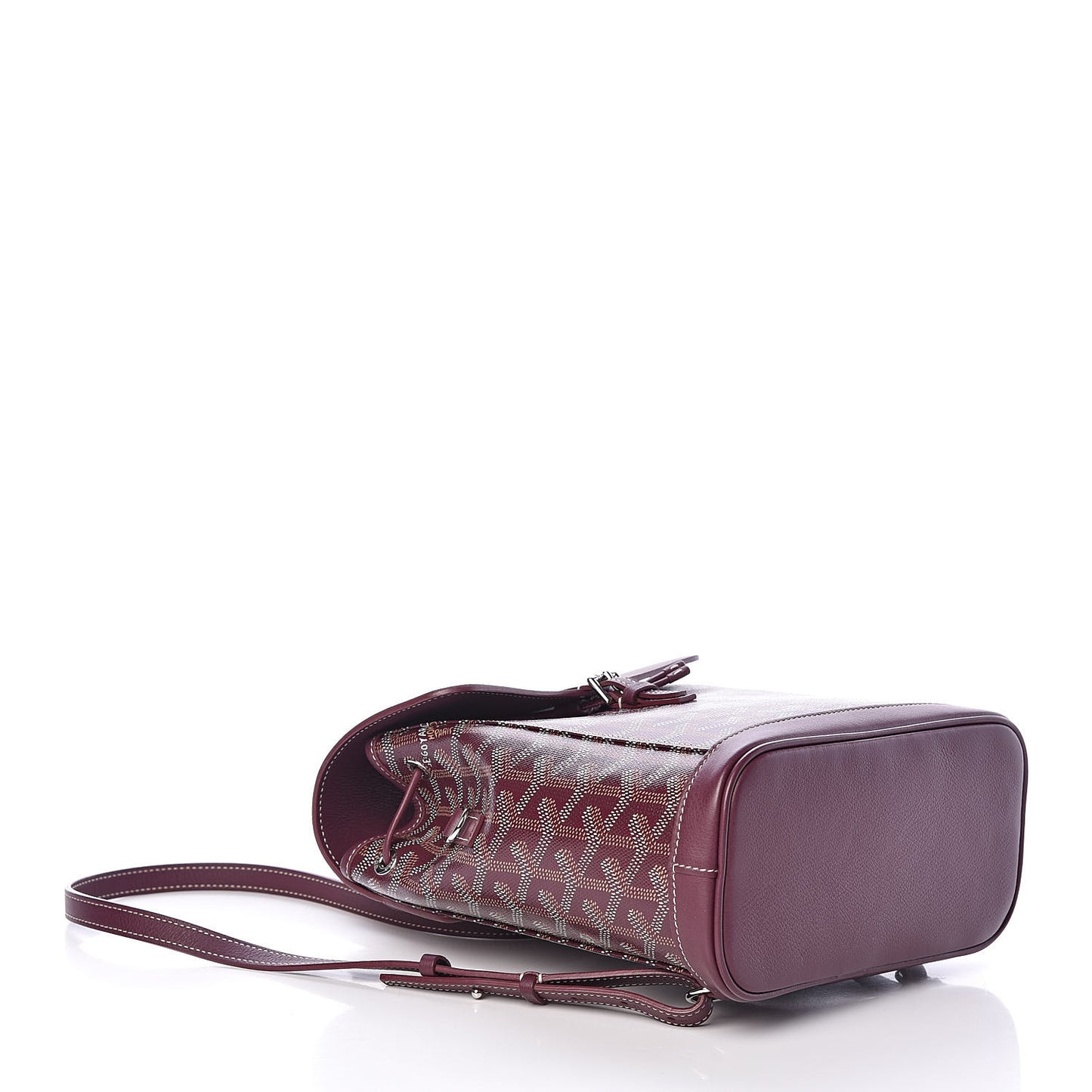 Goyardine Calfskin Mini Alpin Backpack Bordeaux