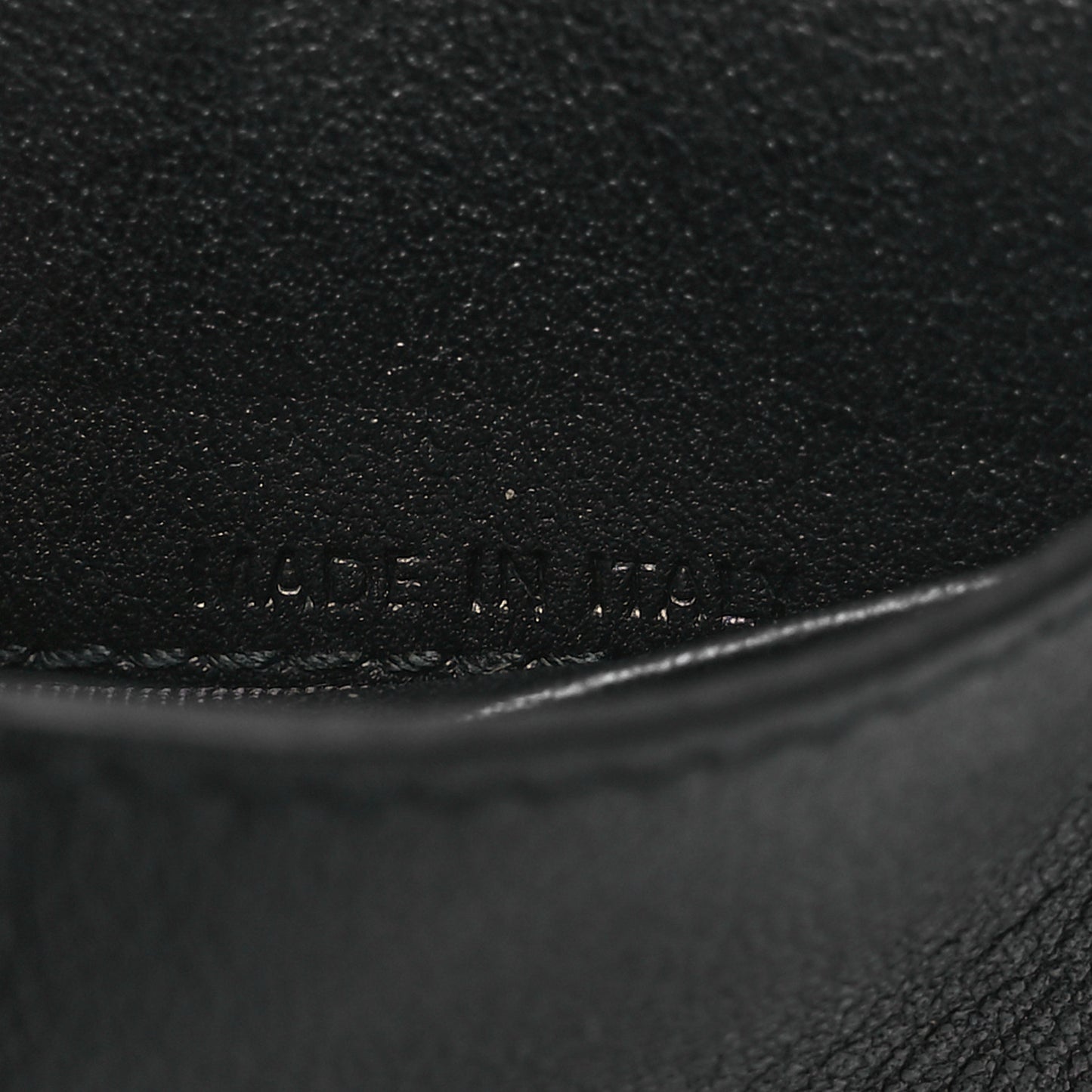 Calfskin Small Rockstud Wallet  Black