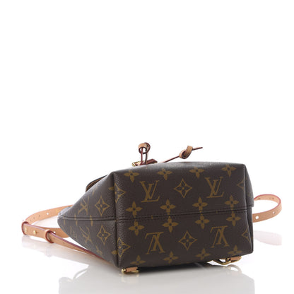 Louis Vuitton Monogram Montsouris BB Backpack Natural 3 of 9