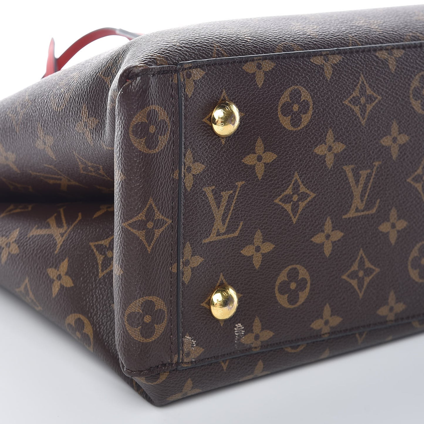 Monogram Flower Tote Coquelicot