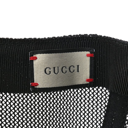 Gucci X SEGA Calfskin GUCCY Stars Baseball Hat XXL Mystic White Gold 9 of 9