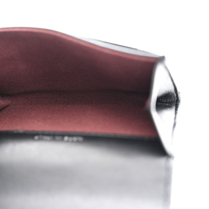 Chanel Lambskin Quilted Flap Card Holder Wallet Black 5 of 8