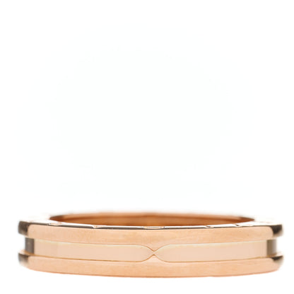 Bulgari 18K Rose Gold B.Zero1 One-Band Ring 63 10.25 2 of 6
