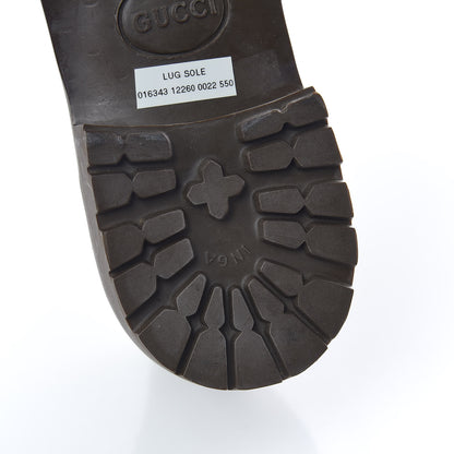 Gucci Suede Mens Horsebit Lug Sole Loafers 7.5 Jasper 9 of 11