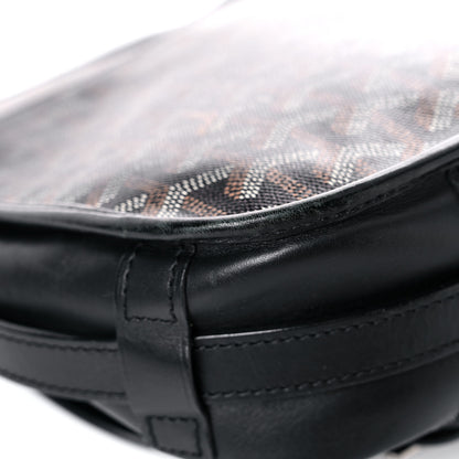Goyard Goyardine Belvedere MM Messenger Bag Black 9 of 35