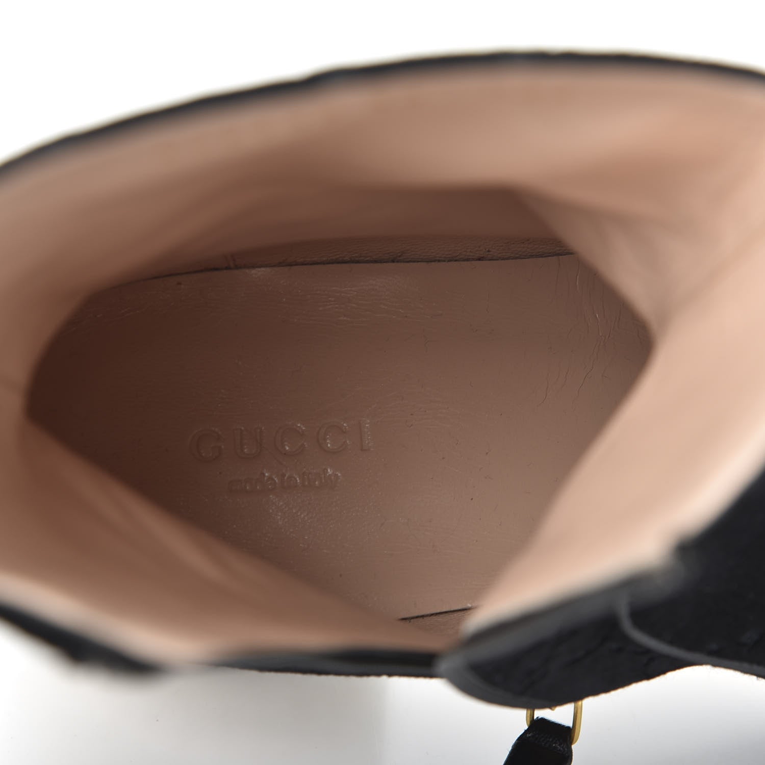 Gucci Velvet GG Monogram Crystal Horsebit Ankle Boots 38 Black 7 of 9