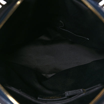 Saint Laurent Calfskin Large Muse Navy Blue 5 of 10