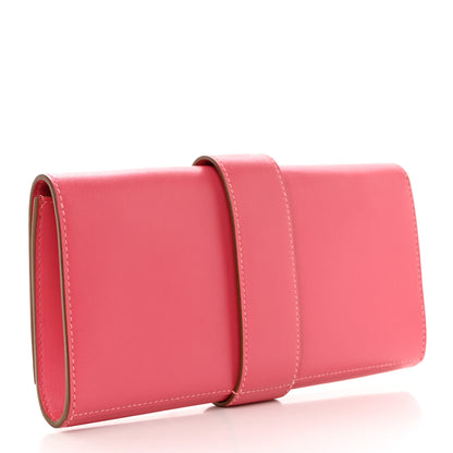 Hermes Tadelakt Medor 23 Clutch Rose Lipstick 3 of 6