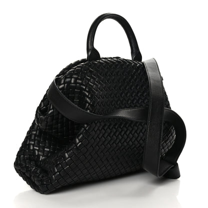 Bottega Veneta Nappa Intrecciato Medium Padded The Handle Tote Black 4 of 9