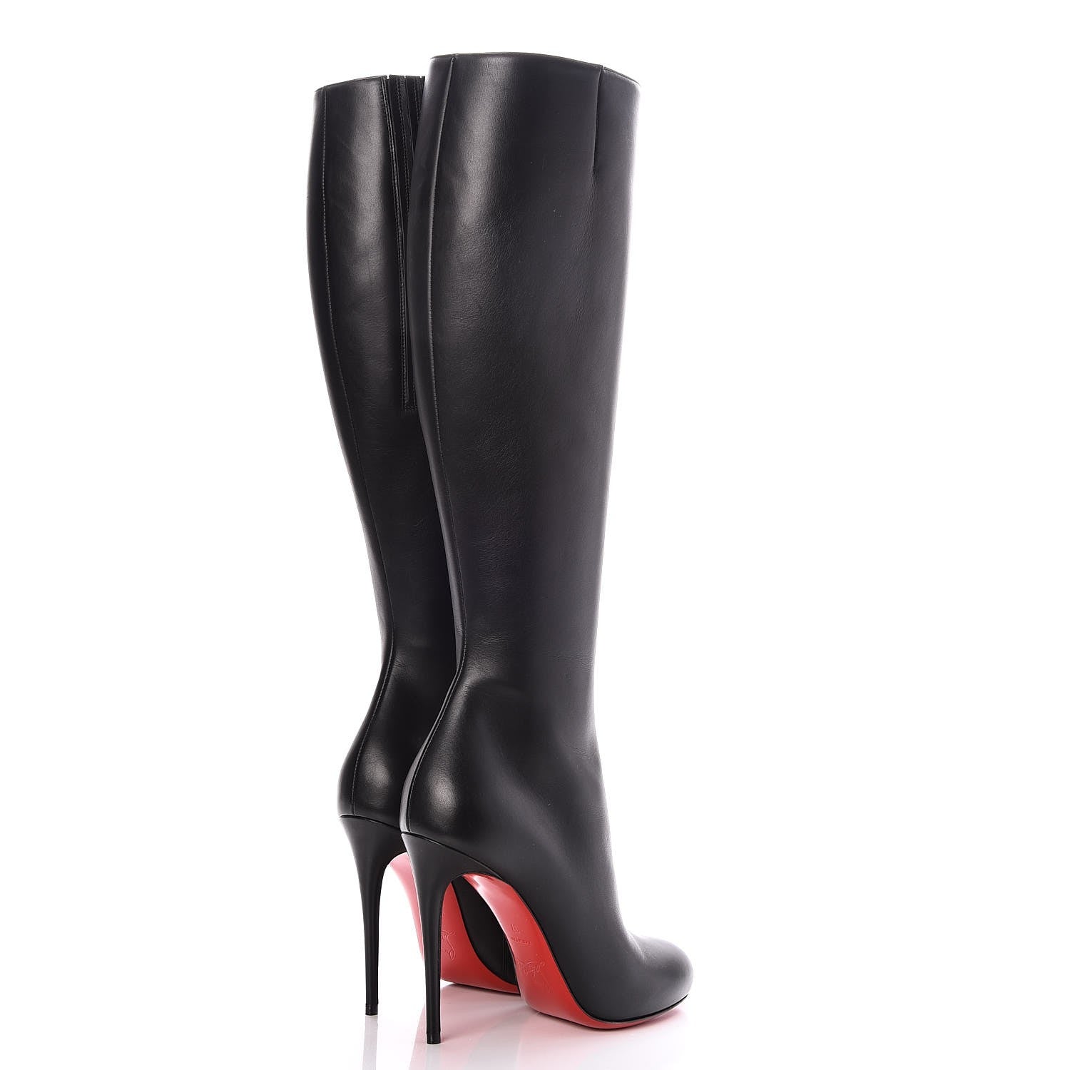 Christian Louboutin King Calf Fifi Botta 100 Boots 37 Black 7 of 12