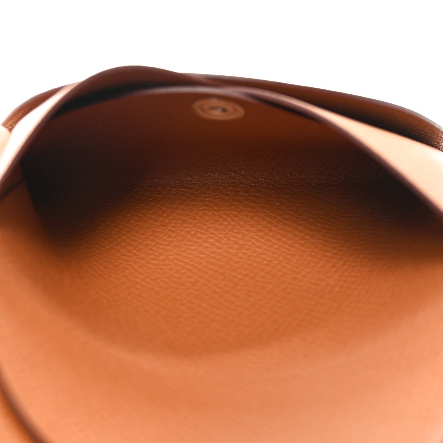 Hermes Epsom Calvi Duo Card Case Gold 5 of 6