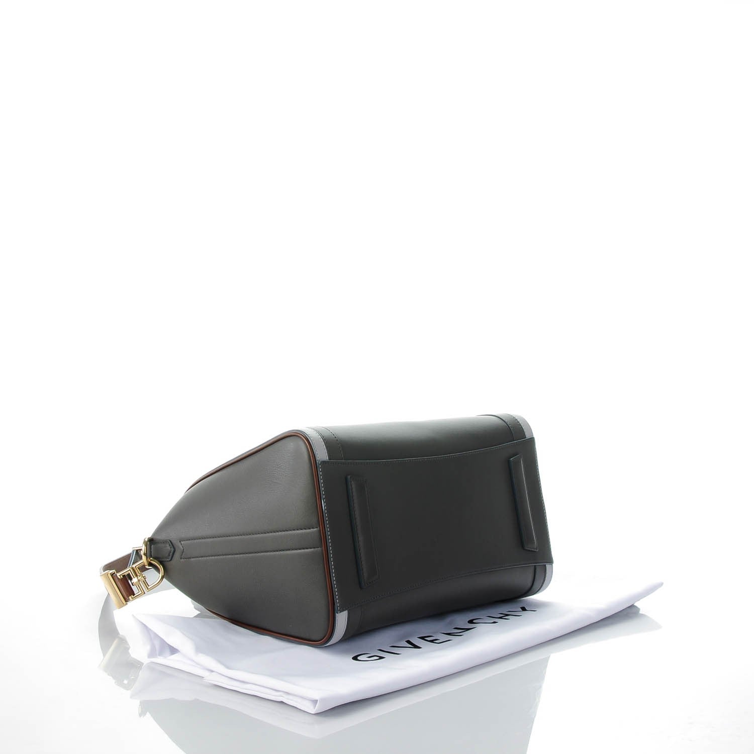 Givenchy Smooth Calfskin Medium Tri-Color Antigona Dark Grey 4 of 7