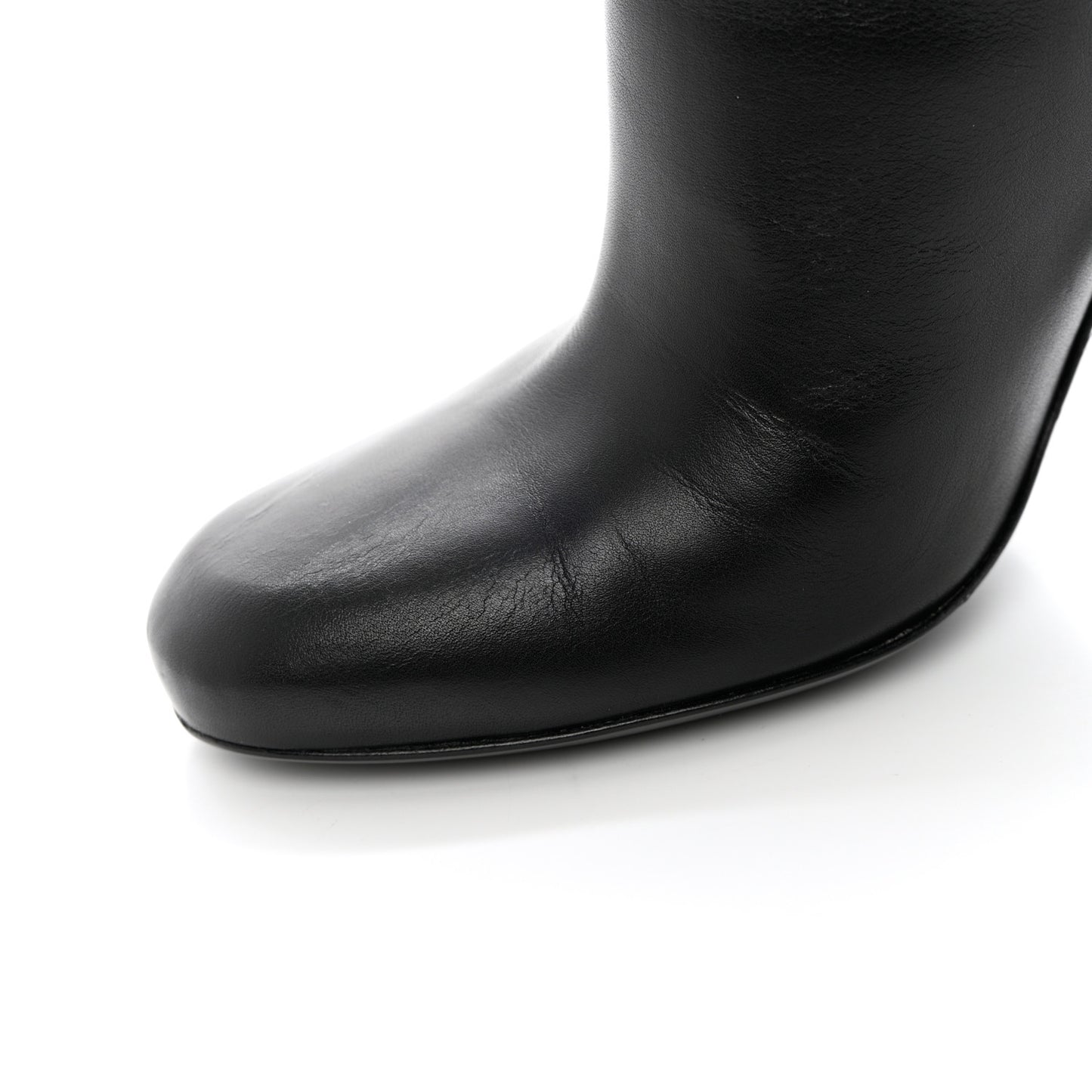 Calfskin Studded Jacquelyne Knee High Boots 37.5 Black