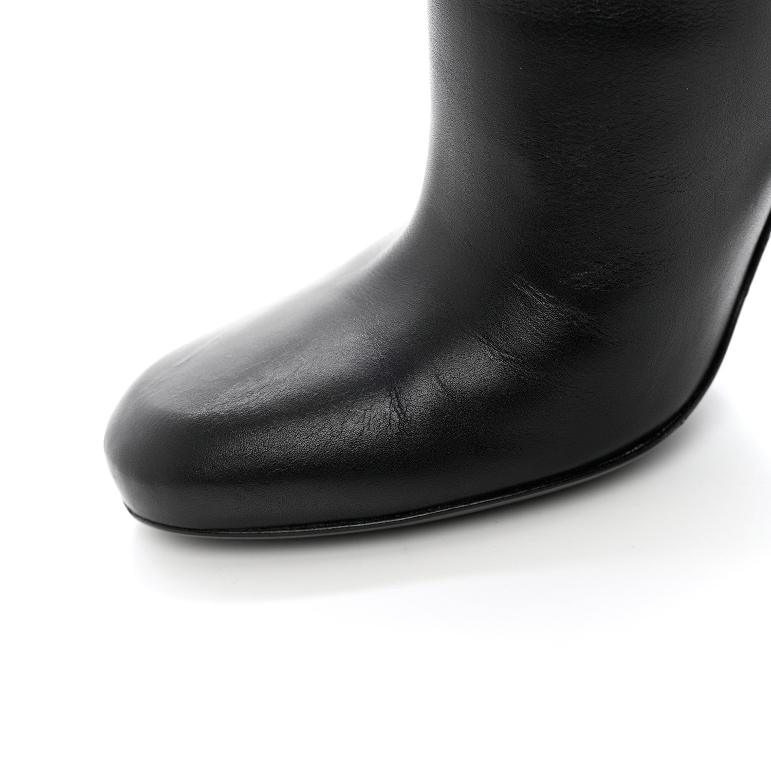 Gucci Calfskin Studded Jacquelyne Knee High Boots 37.5 Black 9 of 17