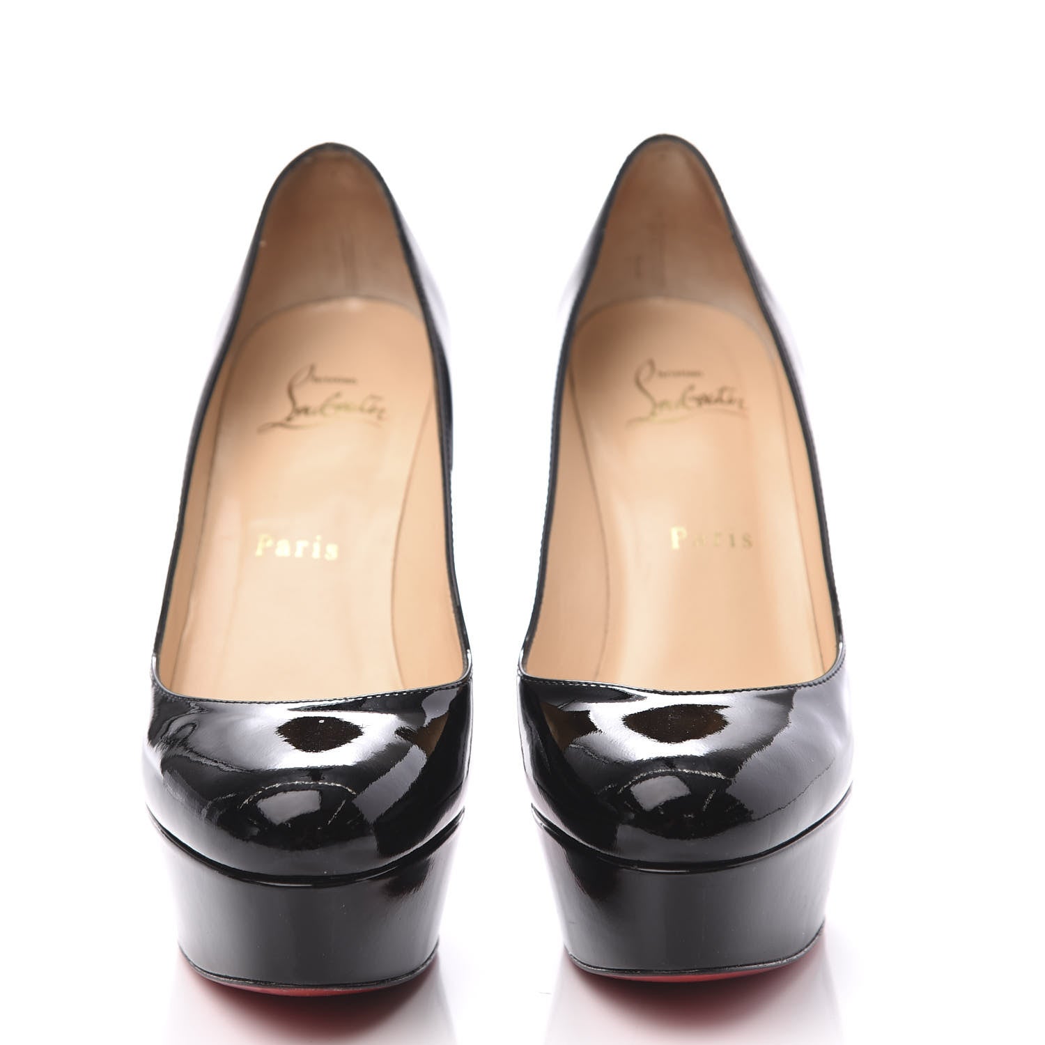 Christian Louboutin Patent Bianca 120 Pumps 35.5 Black 3 of 10