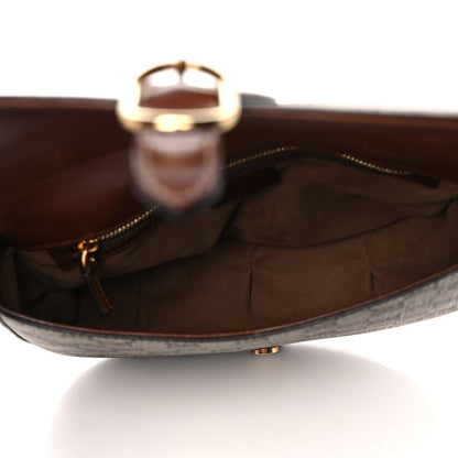 Gucci GG Supreme Monogram Small Messenger Shoulder Bag Beige Cuir 5 of 16