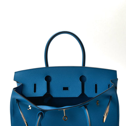 Hermes Epsom Birkin 30 Bleu Zanzibar 9 of 43