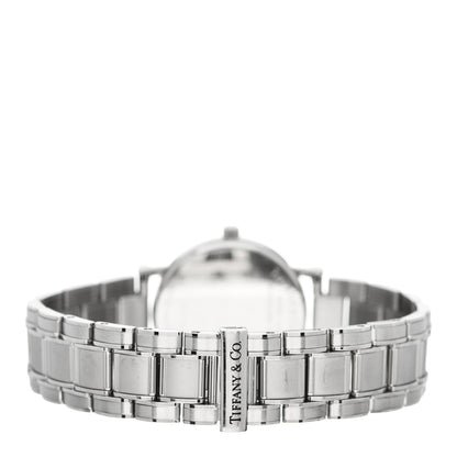Tiffany Stainless Steel 33mm Atlas Quartz Watch Black 3 of 4