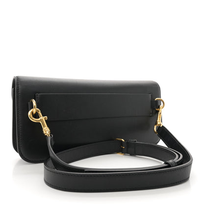 Valentino Garavani Calfskin Vlogo Loco Crossbody Bag Black 3 of 14