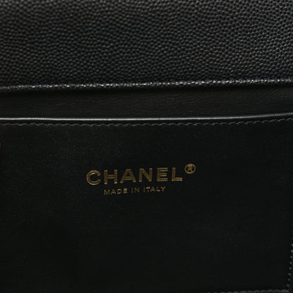 Chanel Caviar Quilted Coco First Flap Black 6 of 10