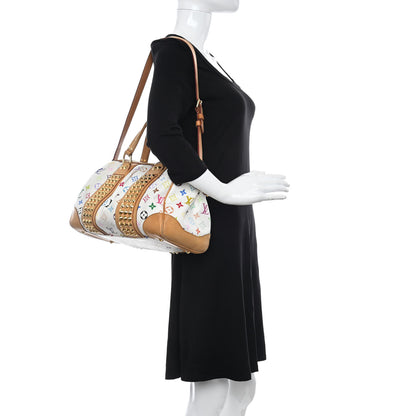 Louis Vuitton Monogram Multicolor Courtney GM White 2 of 15