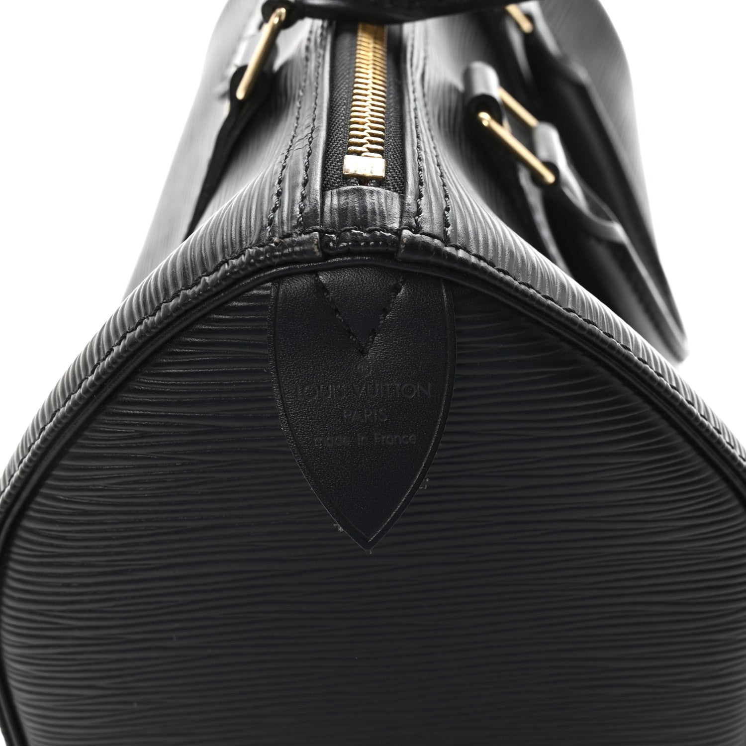 Louis Vuitton Epi Speedy 25 Black 6 of 10