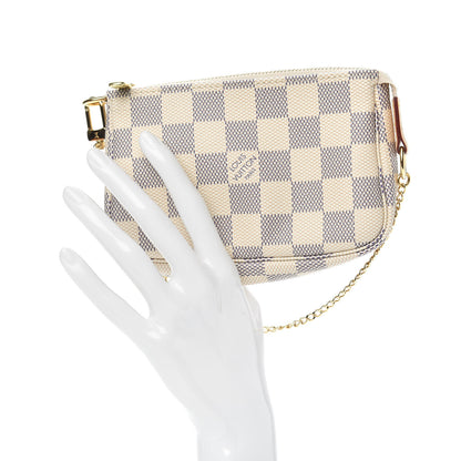 Louis Vuitton Damier Azur Mini Pochette Accessories 2 of 8