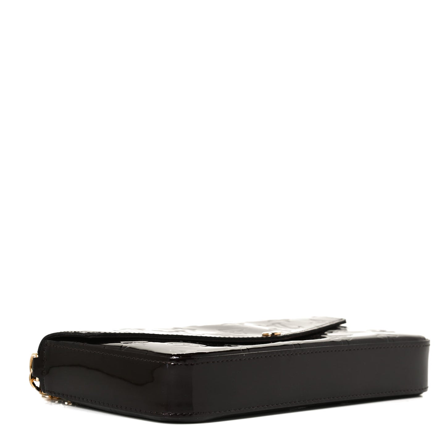 Vernis Pochette Felicie Chain Wallet Amarante