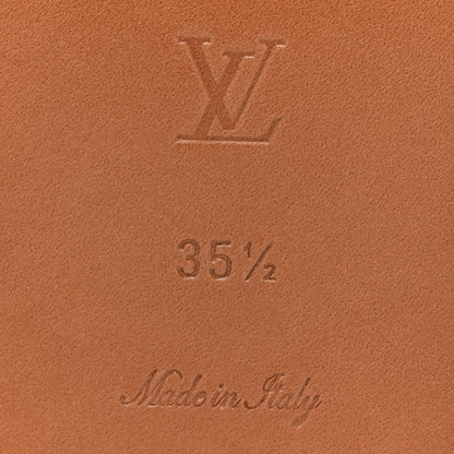 Louis Vuitton Monogram Sunny Flat Thong Sandals 35.5 Brown 6 of 9