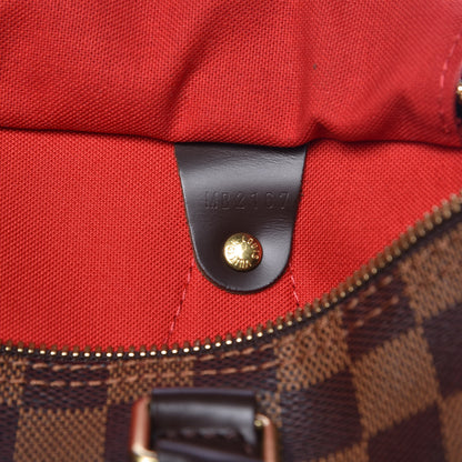 Louis Vuitton Damier Ebene Speedy Bandouliere 30 7 of 9